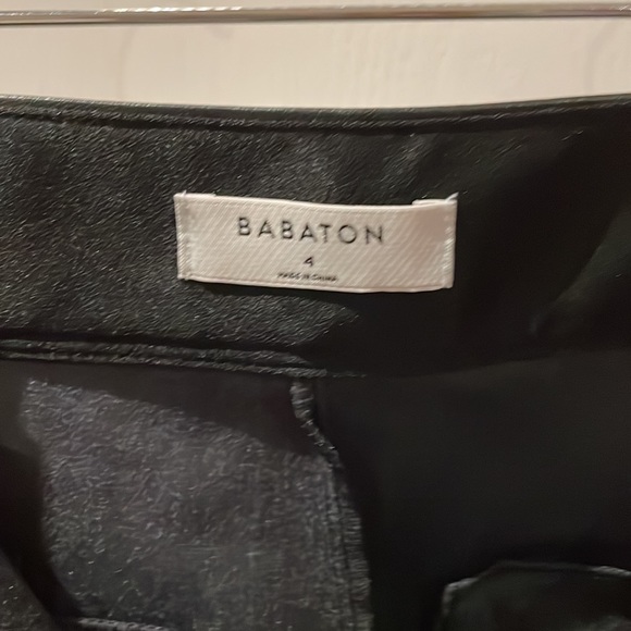 Aritzia Babaton Caspian Vegan Leather Pants - Picture 9 of 9
